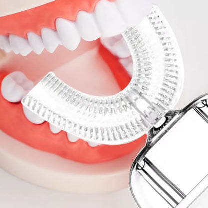 🔥Cpviat™ 360° U-Shaped Ultrasonic Electric Toothbrush