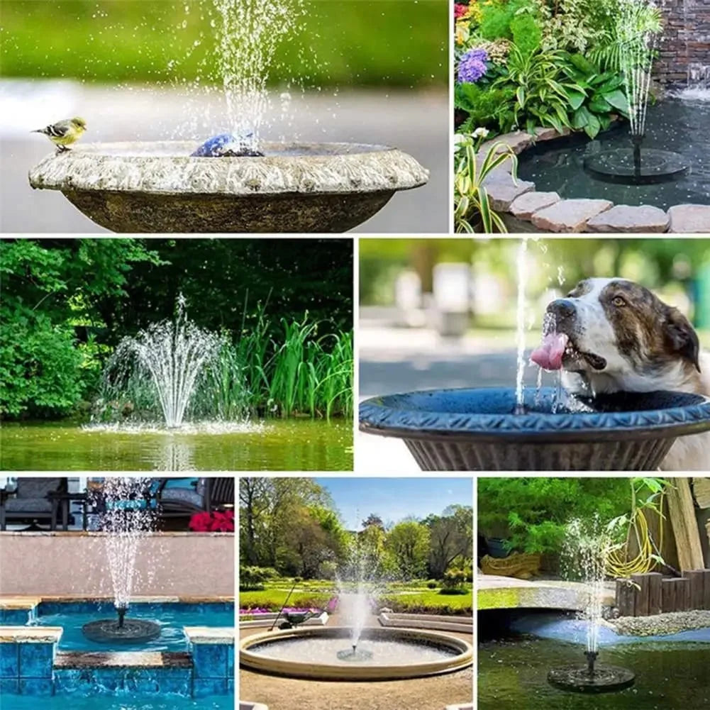 Peachlife™ Solar Garden Fountain – Eco-Friendly Outdoor Water Feature