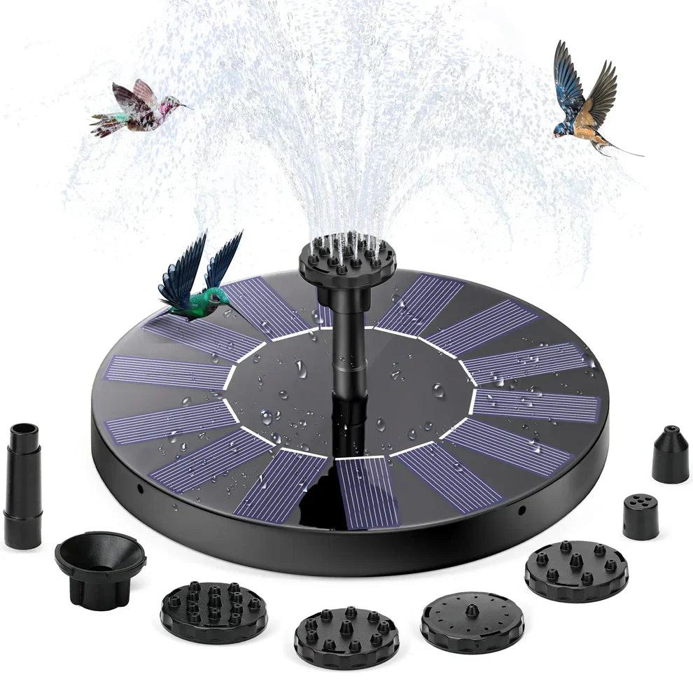 Peachlife™ Solar Garden Fountain – Eco-Friendly Outdoor Water Feature